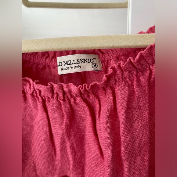 Terzo Millennio Women Pink Top Size Medium - Picture 3 of 6